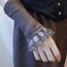 faux suede cuffs and bloomers set US 8 / UK 12