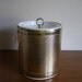 BLING BUCKET. Georges Briard Metallic Gold Ice Bucket