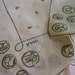 MONEY Rare Early VERA NEUMANN Silk Scarf with a Design of Coins 1950s