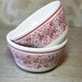 Pair of Restaurant Ware Fruit / Dessert Cups or Soup Bowls - Iroquois China