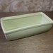 Vintage MINT GREEN PLANTER - Norton, Rectangular, Pottery