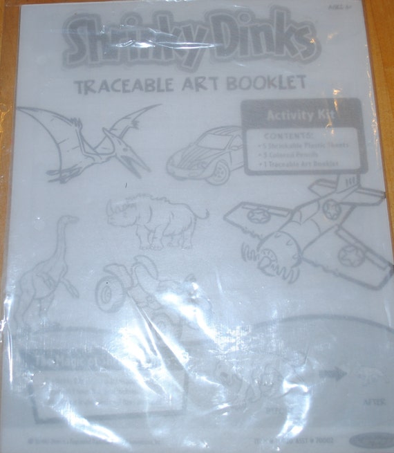 original SHRINKY DINKS k&b innovations PLASTIC sheets