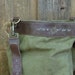 Custom Changes in Attitudes Changes in Latitudes Canvas Messenger Bag. Unisex. Hand Painted