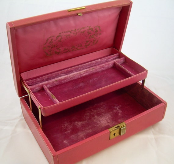 Farrington Texol Jewelry Box by LePinkChandelier on Etsy