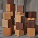 Wooden Cube Blocks - Hardwood