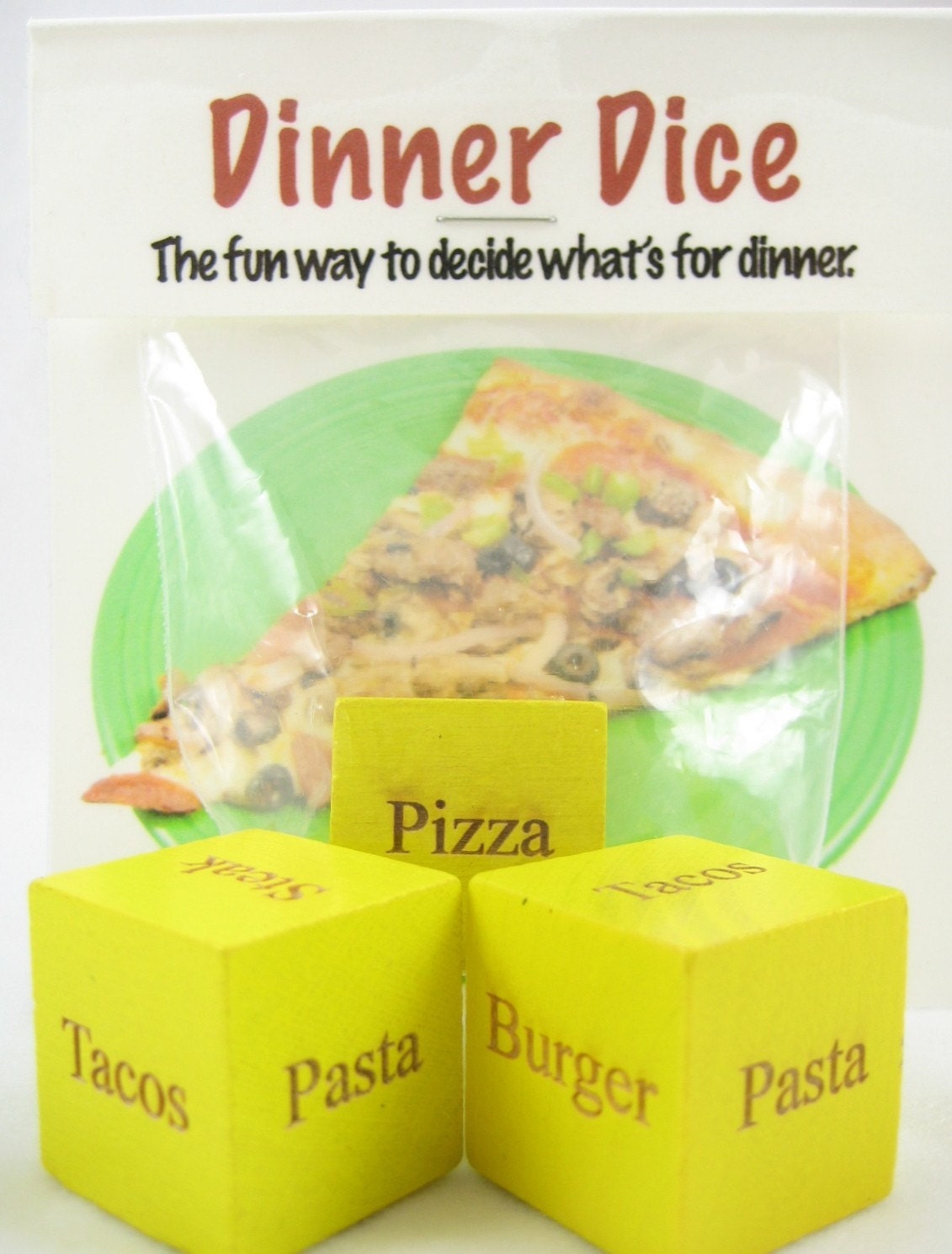Dinner Dice The fun way to decide what's for dinner. by lacosa