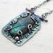 RESERVED Labradorite Necklace One of a Kind Jewelry Wild Prairie Silver