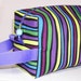 Grape Stripe Project Bag