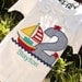 Boys Sailboat Themed Birthday Shirt