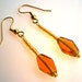 50% OFF Topaz dangle earrings, beaded topaz AB seed beads and diamond glass beads Free shipping when purch as 2nd item