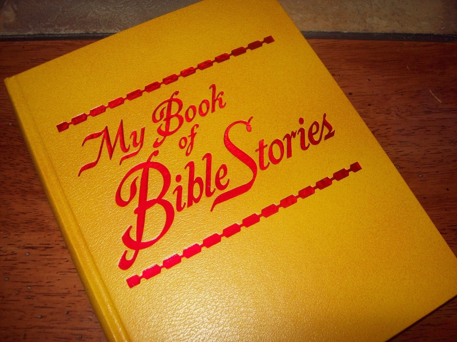 Vintage My Book of Bible Stories Children's Book