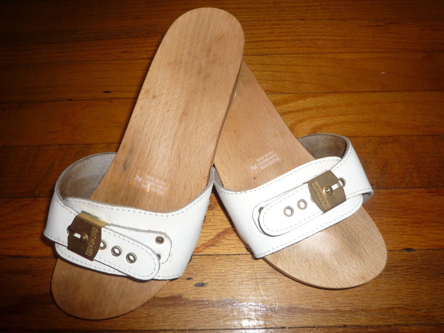 Vintage Dr Scholls Italian Sandals Size 7M