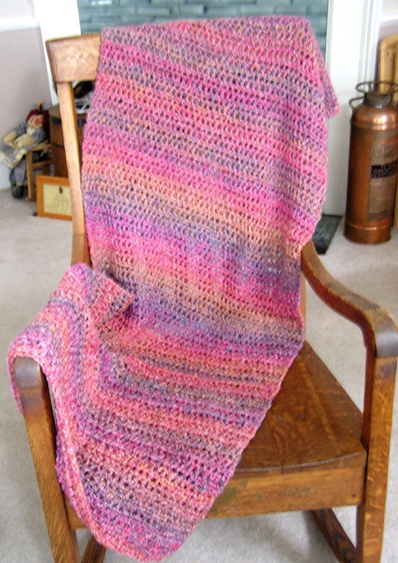 shawl prayer comfort chemo wrap lion brand homespun bulky yarn