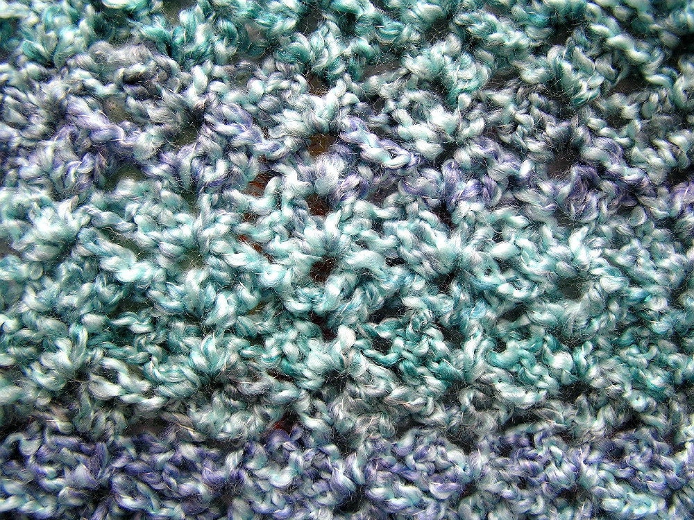 new baby blanket afghan lion brand homespun yarn crochet knit