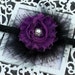 Purple Flower Headband