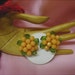 Early Soft Plastic Beaded Earrings Germany