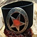 Leather Bracelet Star Cuff