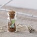 Tiny Woodland Terrarium Robin's Nest Necklace