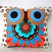 NEW/ Polyfil Stuffed Darling Owl Pillow