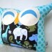 Express shipping US and Canada/Smile Animal garden owl pillow/decorative pillow nursery decor
