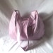 Sale - Destash - Under 25 - Small Pink and Silver hobo bag