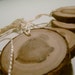 Reserved Wooden Tree Branch Hang Tags Ornament Blanks Cherry 2 inch