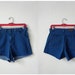 SALE 90s M Lee high waisted cut off stretch denim shorts