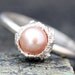 Pearl Nest Stacker Ring- Choose Your Colored Pearl