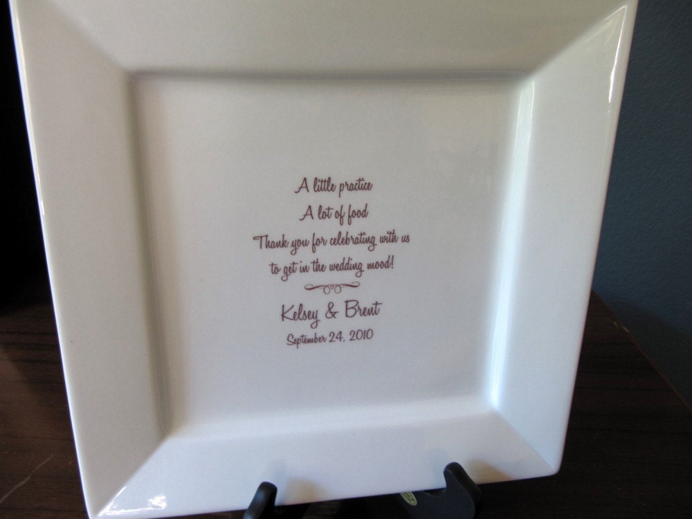 Wedding Rehearsal Dinner Guest Book Signature by customsepia