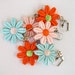 Perfect summer set - Three Pair of Lace Flower Earrings
