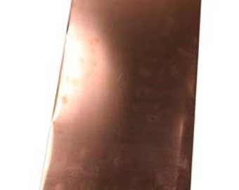 Copper Sheet 20ga 6 in. x 12 in. .80mm Thick