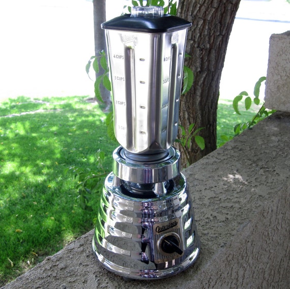 Vintage Model 403 Osterizer Chrome and Stainless Steal by MidMod
