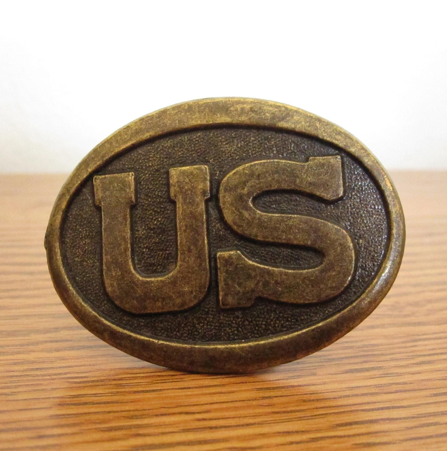 Vintage Replica US Civil War Belt Buckle