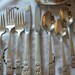 ANTIQUE COMMUNITY SILVERWARE PLACE SETTING
