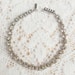 Vintage Sterling Rhinestone Bracelet