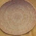Oversize HAND WOVEN BASKET- Platter size 20 inch wide