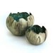 reserved for PATTI ... hand built porcelain balloon bowls .... copper