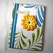 Pregnancy Book, Baby Book, Journal, Diary, Notebook, bright green and blue, 80 lined pages, personalize