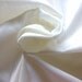 Silk Fabric Dupioni Cream White Half Yard
