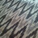 Fabric Cotton Ikat Gray Indian Handloom Remnant