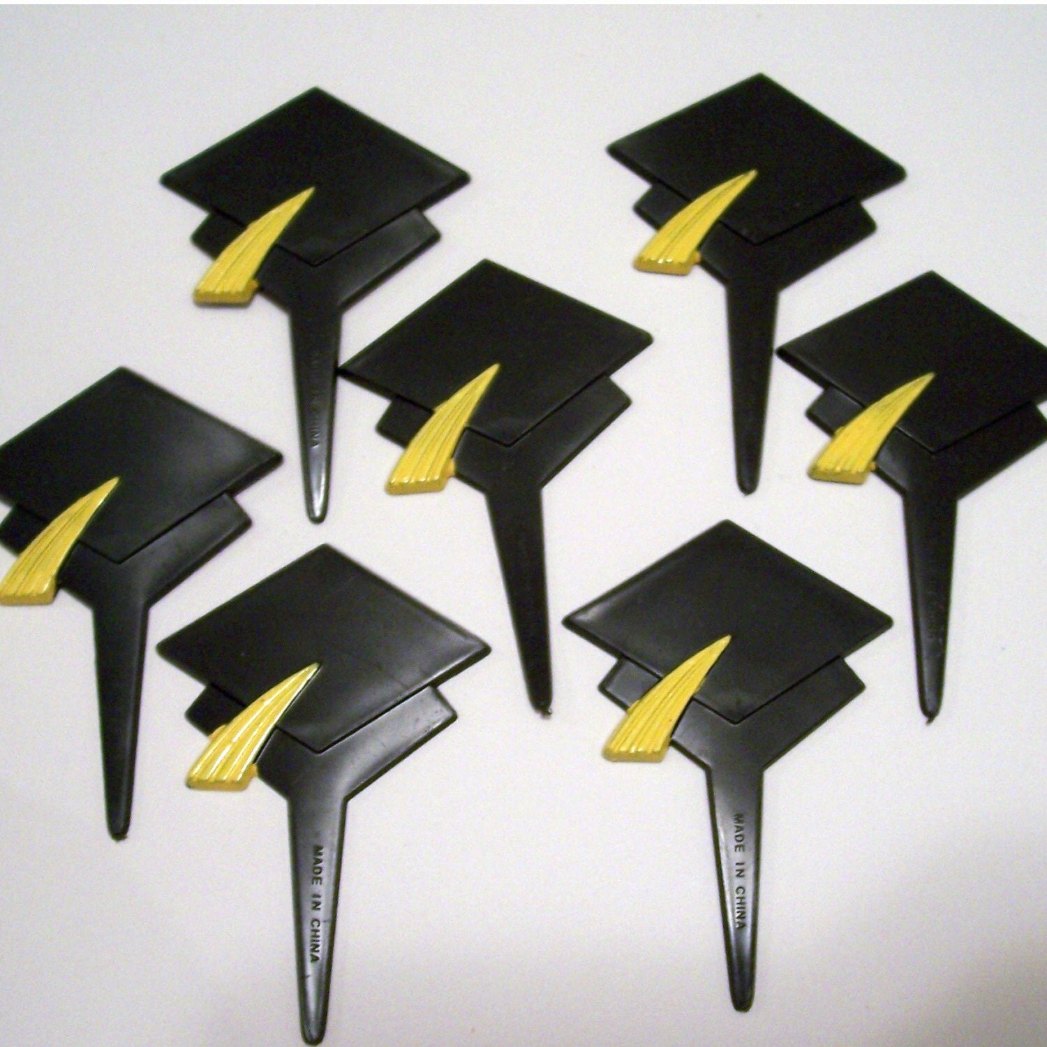 12 Graduation Picks Cupcake Picks