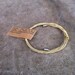 Recycled Guitar Strings - Restored Guitar String Gold Color SLIM Bracelet