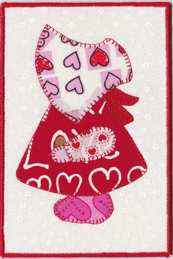 Unique 70 Quilted Valentine Card