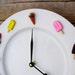 Ice Cream Clock- Kitchen Wall Clock- Unique Clock- Wall Clock