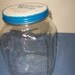 Hazel Atlas Glass Jar Square with Metal Lid Miracle Whip