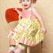 LAST ONE SALE-Boutique Knot Apron Dress-Summer Popsicle Collection-Bright Pink, Green and Blue-Sizes 6-12 mo, 12-18 mo, 2T 3T 4T 5 6 7 8