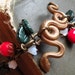 Serpent Charm Bracelet - Temptation in the Garden of Eden