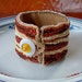 RESERVED for LaRee Bacon and egg bead embroidered bracelet