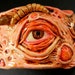 Absolutely disgusting polymer clay cuff bracelet