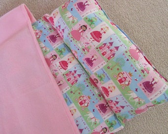 Nap Mat. Girls, Personalized free, Great for Daycare, Preschool or Kindergarten. Fairytale Princess